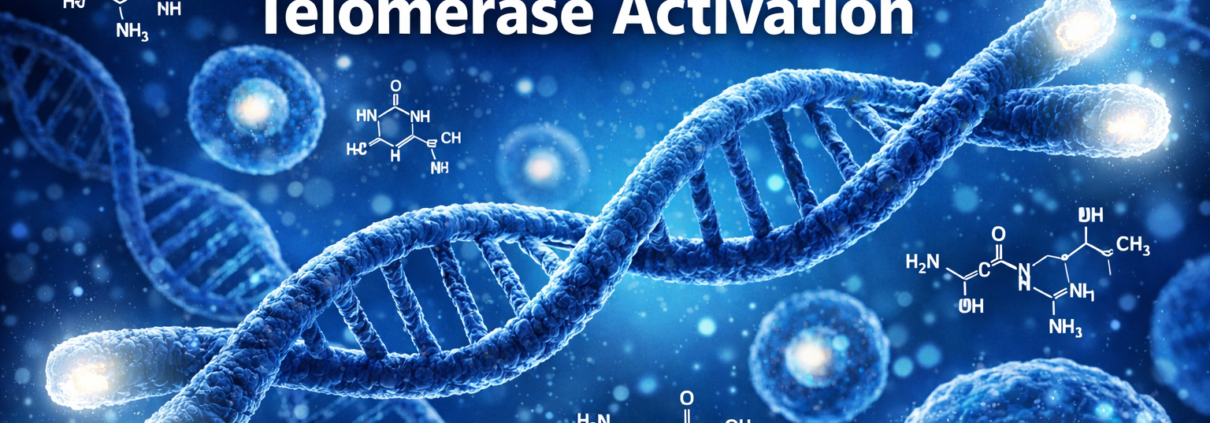 Epithalon telomerase activation