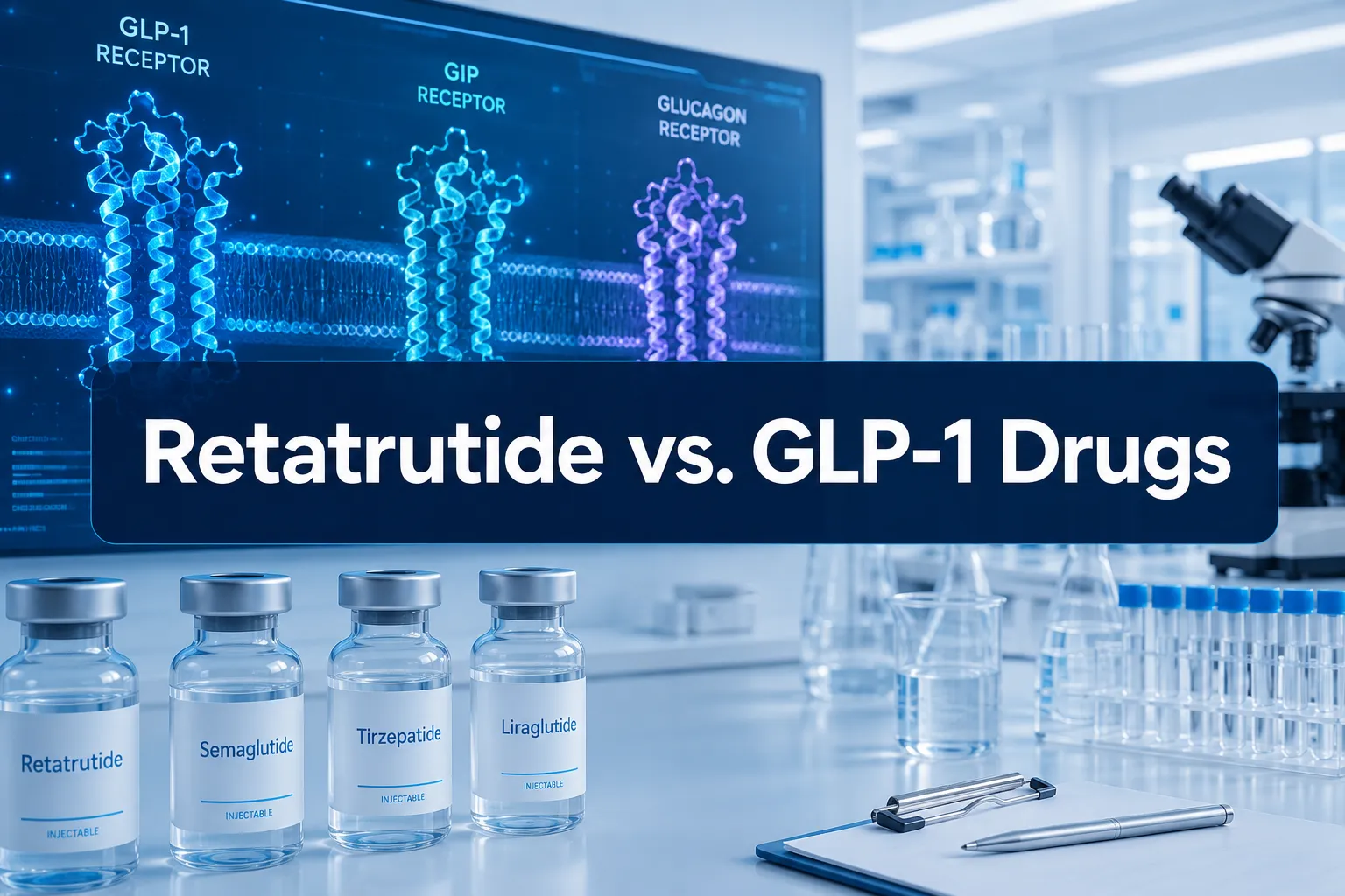 GLP-3 Retatrutide vs. GLP-1 Drugs: What Triple-Agonist Biology